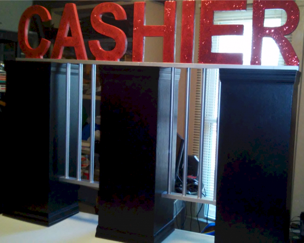 Cashier Cage Prop Corporate & Business Entertainment; Casino Game